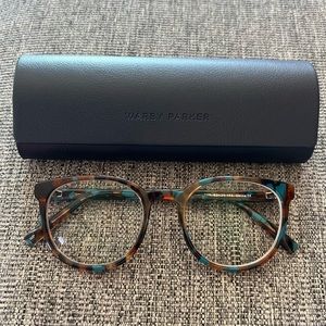 Warby Parker Frames - Gillian (Medium) - Teal Tortoise (One Year Old)